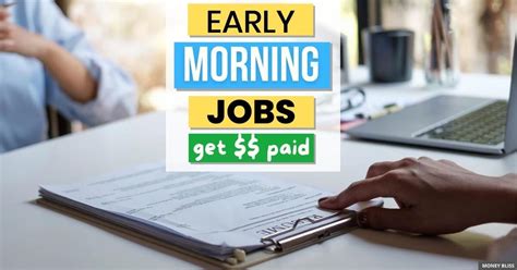 Early morning jobs near me - Pay. Job type. Education level. Location. Company. Post your resume and find your next job on Indeed! early morning jobs. Sort by: relevance - date. 2,460 jobs. Electric Vehicle …